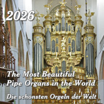 Pipe Organ Calendar / Orgelkalender