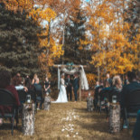 Fall wedding