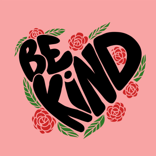 Be Kind Heart Graphic