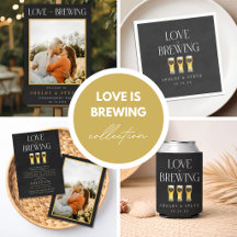 Love is Brewing Beer-Themed Engagement Party Colle