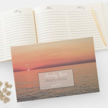 Customizable Vacation Rental Guest Books