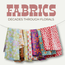 Vintage Floral Fabrics ( Sixties - + )