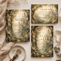 Enchanted Woodland Fantasy Wedding