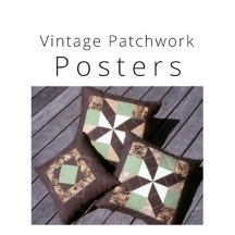 Vintage Patchwork Posters