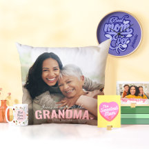 A selection of Mother's Day related gifts and cards.