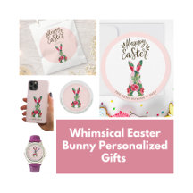 Floral Bunny Easter Collection