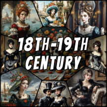 18th/19th Century paintings for decoupage