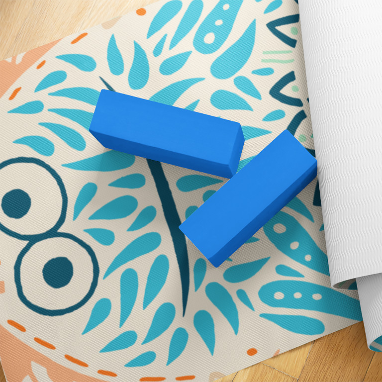 Cookie Monster Yoga Mat