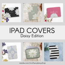 Daisy iPad Covers and Laptop Sleeves