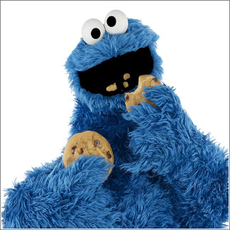 Shop officially licensed Sesame Street Cookie Monster gifts!