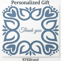 Dusty Blue Elegant Monogram Wedding & Home Suite