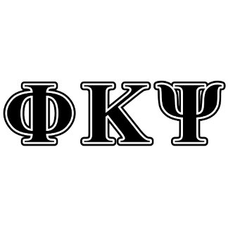 phi psi kappa letters