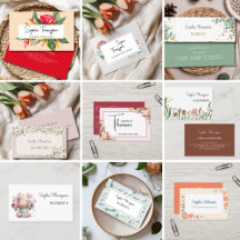 Floral Business cards