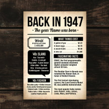 1940-1947 Back In the Day
