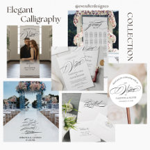 Elegant Calligraphy Wedding Theme