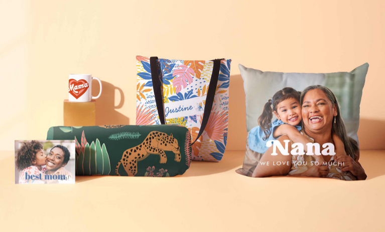 Make her feel one in a million with personalized Mother's Day gifts & cards