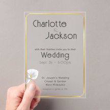 Deco Inspired Gold Framed Vintage Floral Wedding 