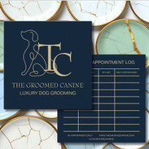 Ultra-Luxury Dog Grooming Business Stationary
