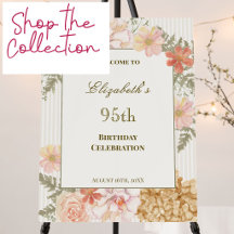 95th Birthday Collection With Autumn Colors