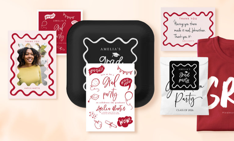An array of customizable Mother's Day Gifts and Cards