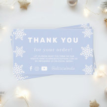 Modern Snowflakes Holiday Cards