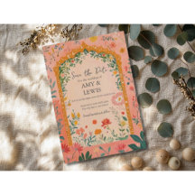 Summer Floral Pink Wedding Collection