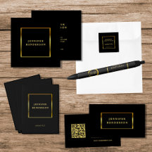 Gold and black professional collection