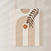 Boho Abstract Line Art