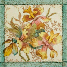 Victorian Transferware Tiles