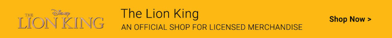 Shop officially licensed merchandise from The Lion King.