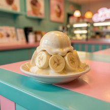 Retro Resin Ice Cream Shop Pastel Dream 