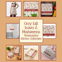 Cozy Fall Leaves and Mushrooms Collection