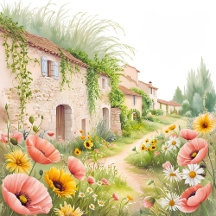 countryside thank you cards