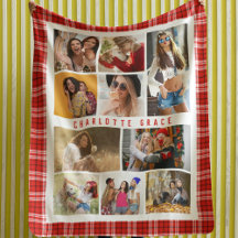 Christmas & Holiday Photo Blankets