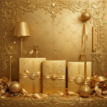 Gold Invitation