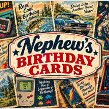 Nephew's Birthday Cards