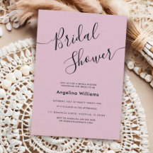 Elegant Bride Shower