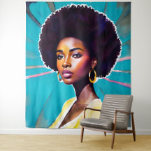 Afros and Afro Puffs