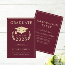 Graduation Invitations