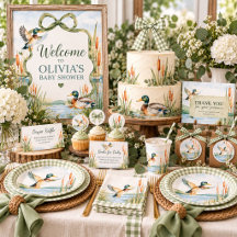 Mallard Duck Baby Shower
