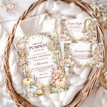 Enchanted Pastel Pumpkin Baby Shower