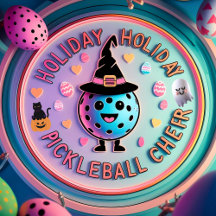 Holiday Pickleball Cheer 🎄🎃🎅