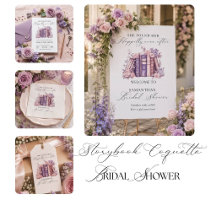 Storybook Coquette Book New Chapter Bridal Shower 