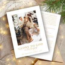 CHRISTMAS - Gold Simplicity Christian Collection