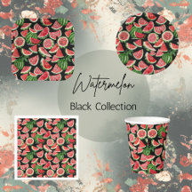 Watercolour Watermelon Party Supplies 