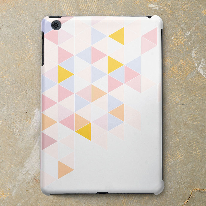 Pastel colorful modern surface design background case for the iPad mini