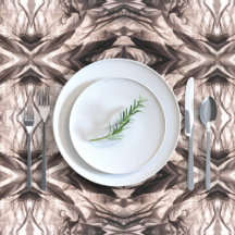 Home & Living with sepia eye-like pattern