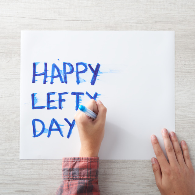 Happy National Left Handers Day!
