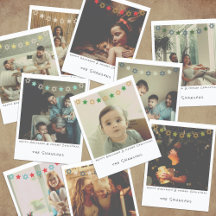 Instant Photo Chrismukkah Cards