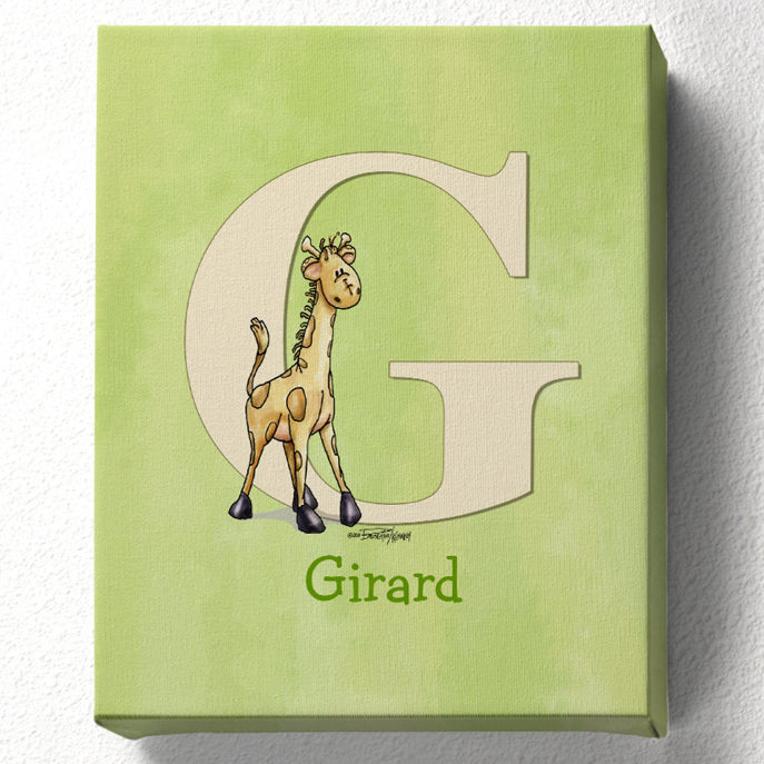 Giraffe - childs room print